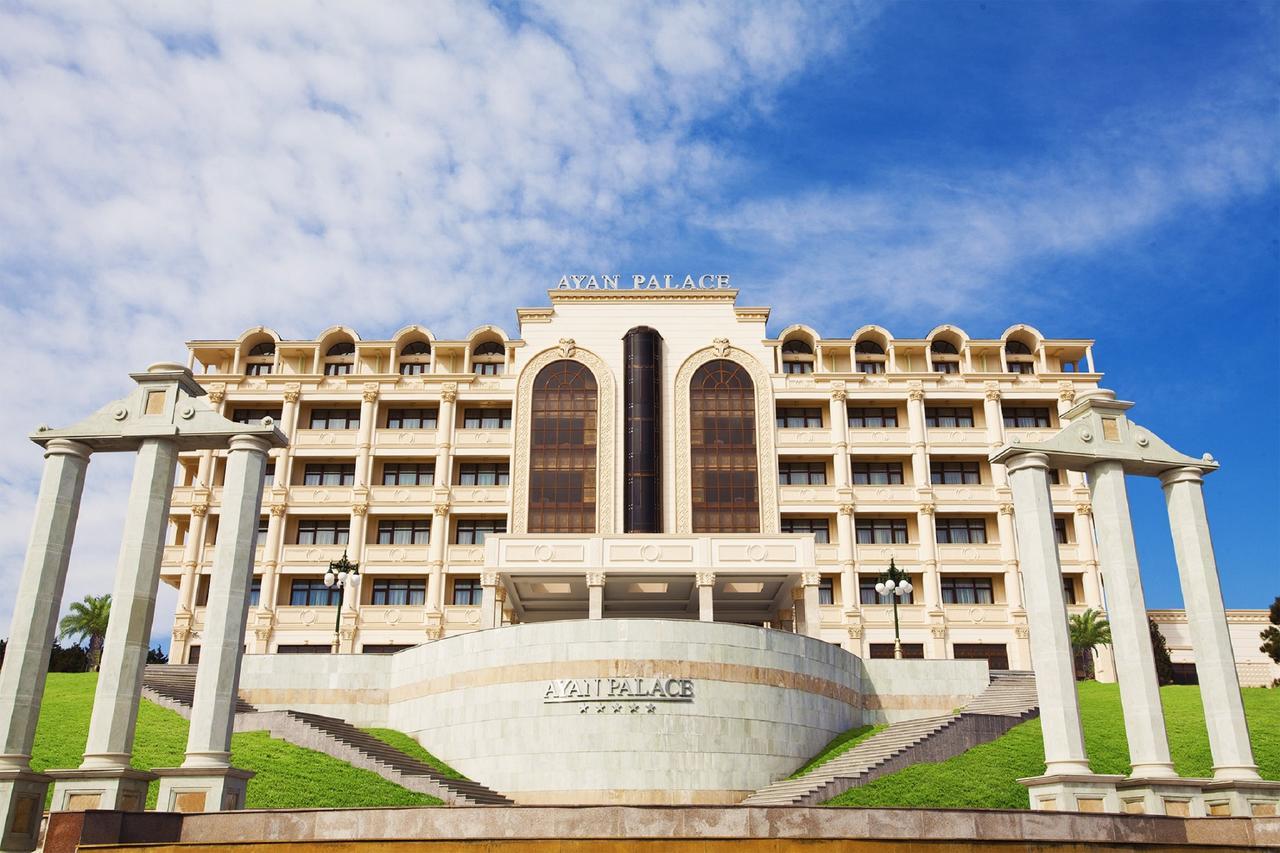 Ayan Palace Hotel Tovuz 外观 照片